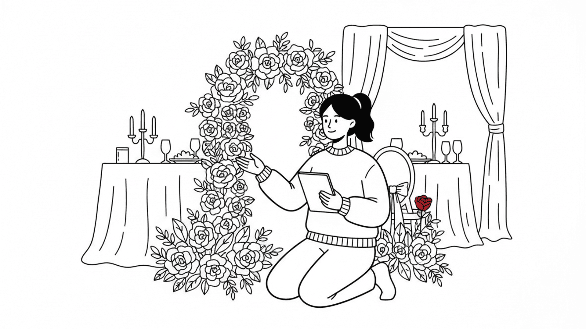 Illustration for "Get More 5-Star Wedding Venue Reviews Fast" highlighting Most venues lose potential reviews before couples even tour - because 85% of mis...