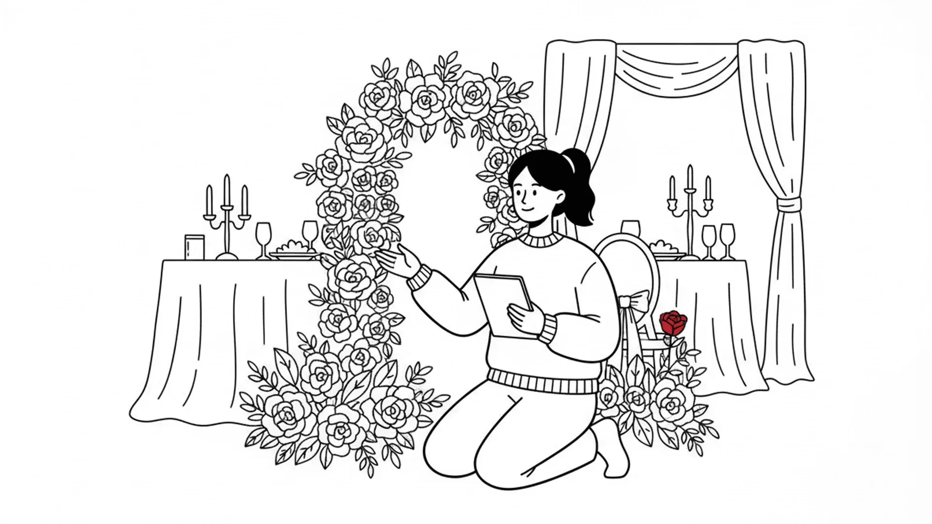 Illustration for "Get More 5-Star Wedding Venue Reviews Fast" highlighting Most venues lose potential reviews before couples even tour - because 85% of mis...