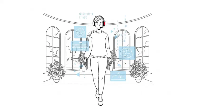 Illustration for "The Best AI Receptionist for Caterers is Here" highlighting Youre busy creating amazing events, but what about the calls and emails you miss...