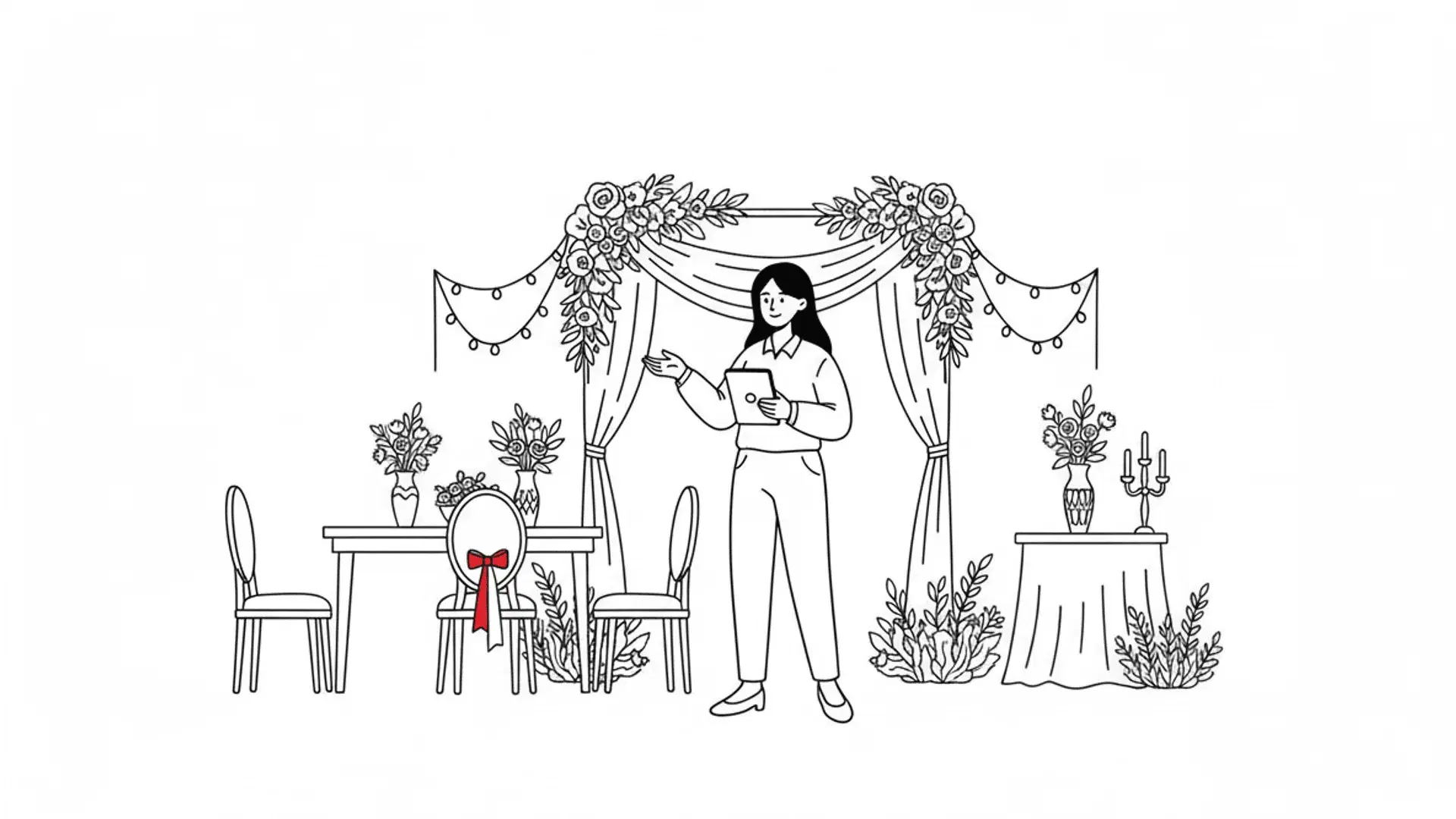 Illustration for "Wedding Venue Referrals: Build a Partner Network" highlighting Your venue partners send you qualified leads—but only if you prove you wont let...