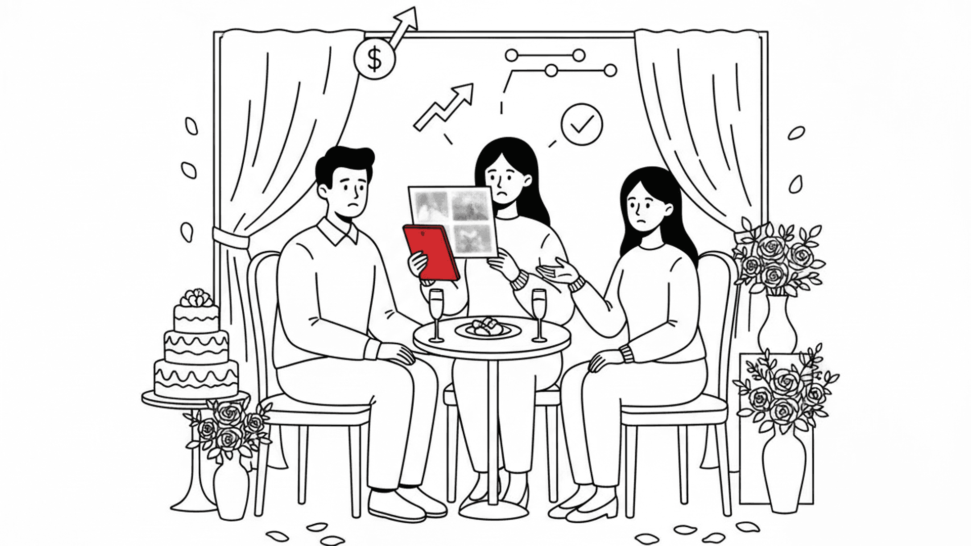 Illustration for "Why Knot & WeddingWire Leads Don't Convert: The Speed Problem" highlighting Couples contact 6-7 venues simultaneously. First responder has 50% tour booking...