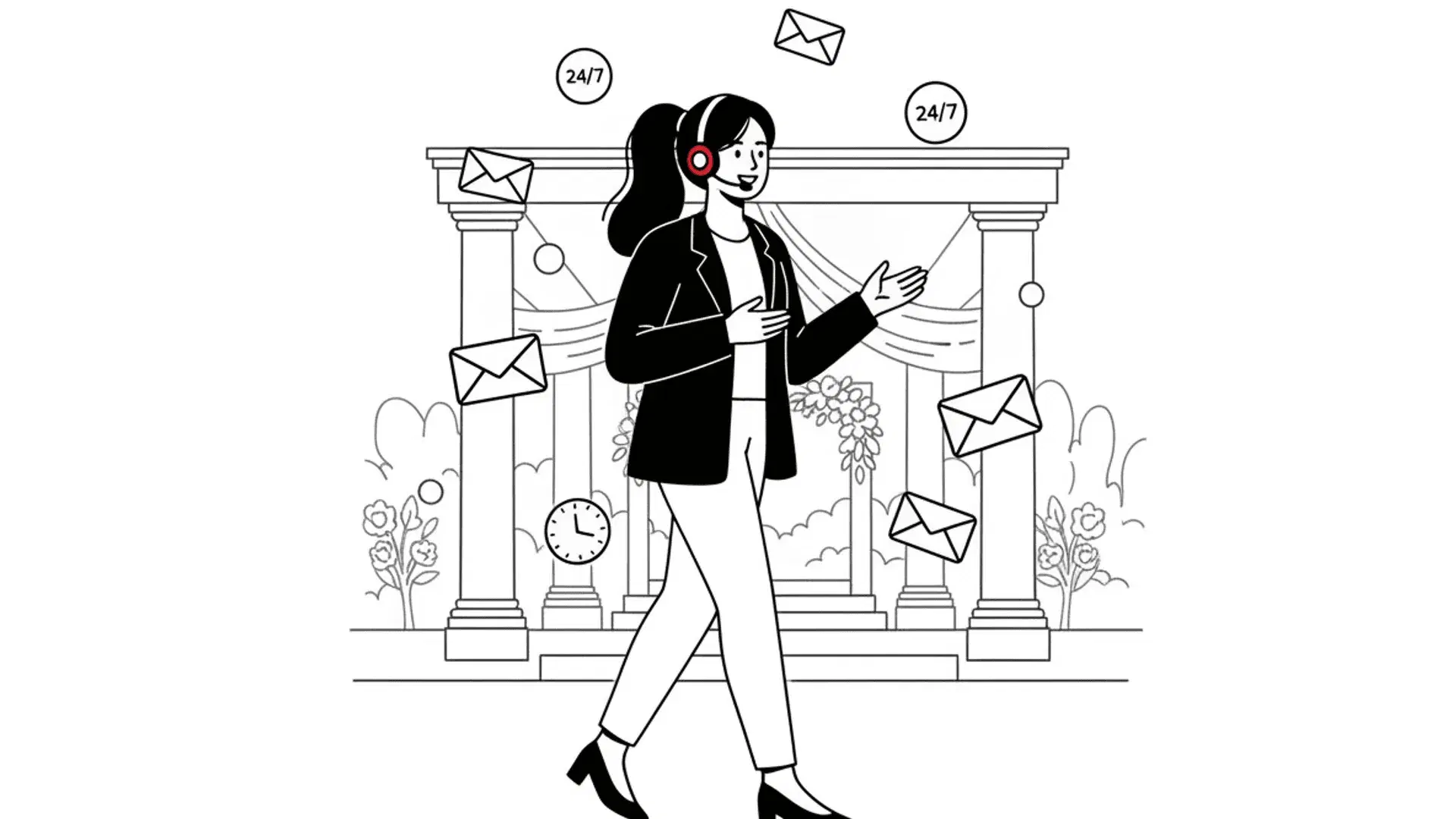 Response time tracking illustration