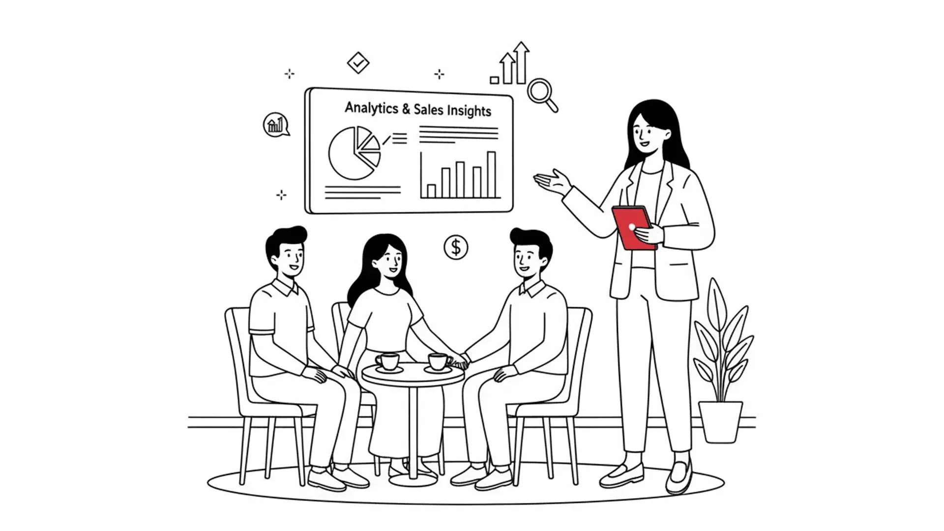 Lead source analysis illustration
