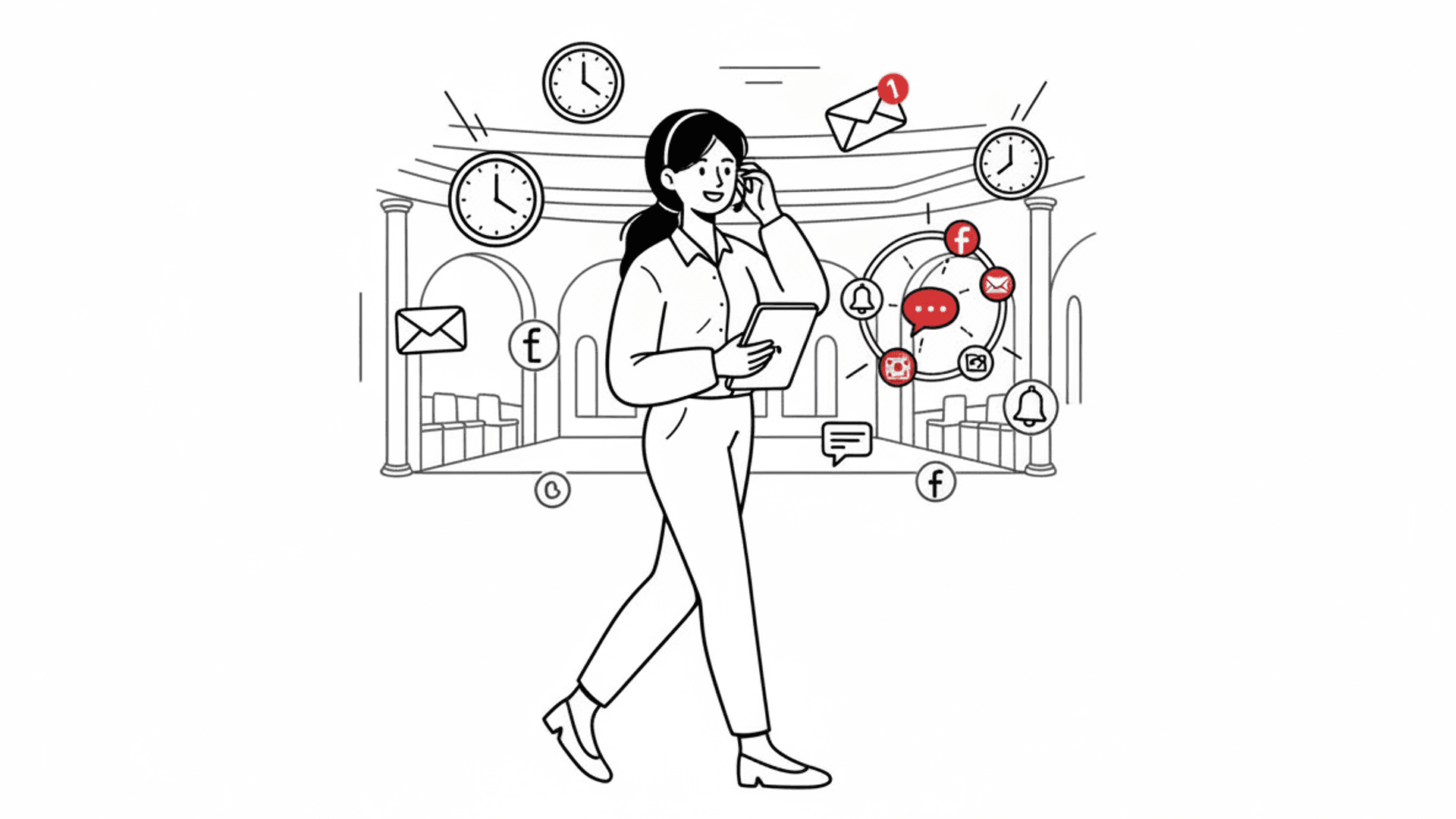 Multi-channel lead response illustration