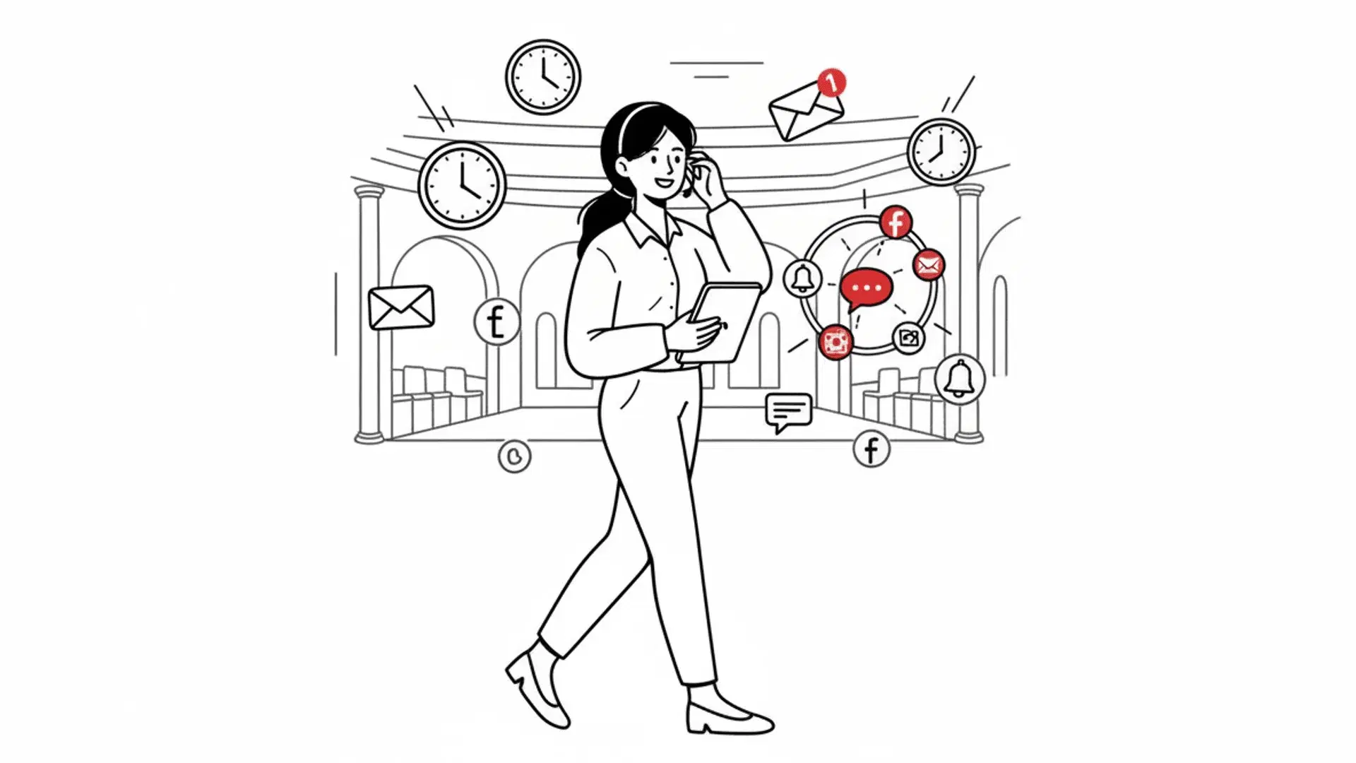 Multi-channel lead response illustration