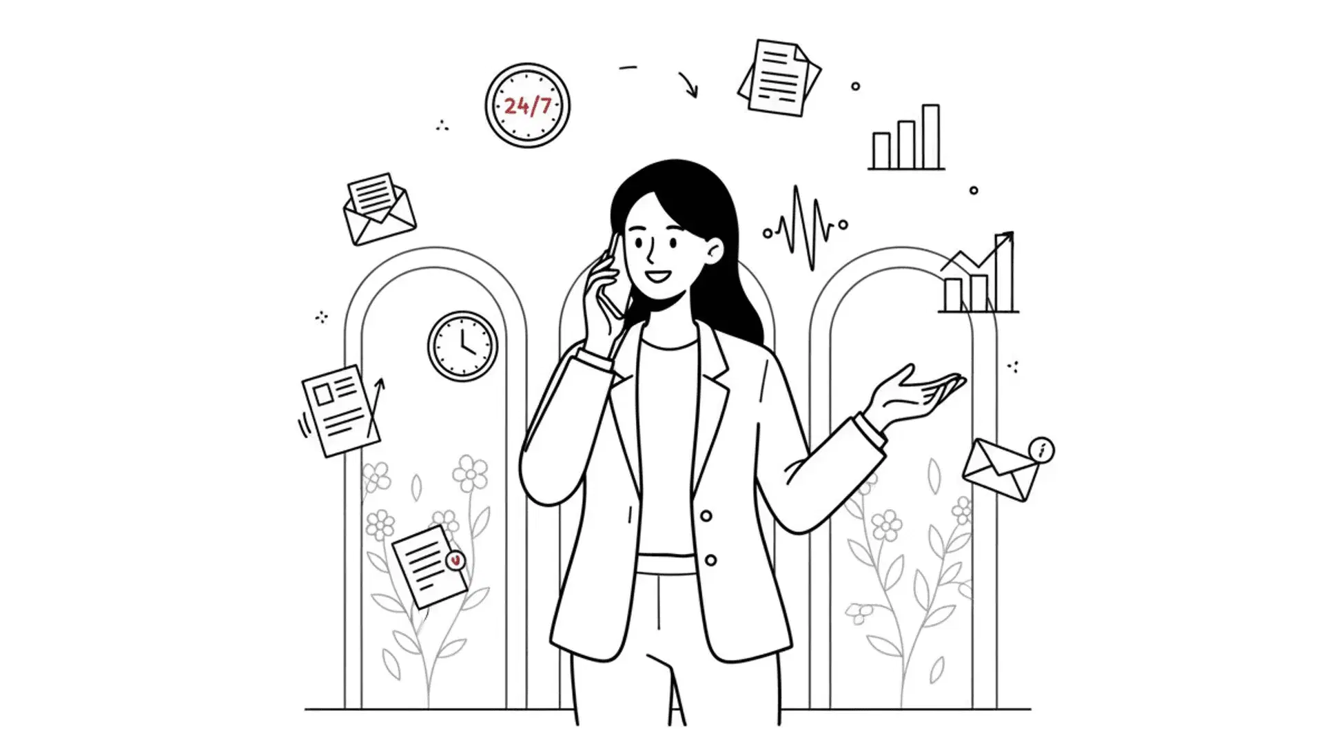 Conversation history illustration