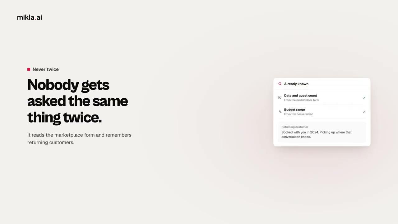 Every Lead Qualified Before It Hits Your Inbox