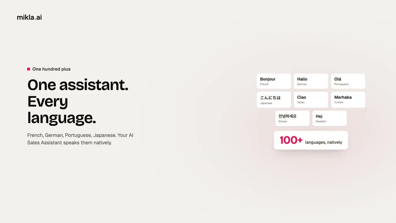 Mikla Is Now Multilingual: 100+ Languages, Out of the Box