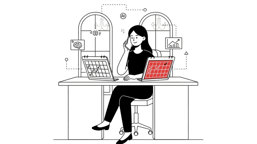 Illustration for "AI Receptionists for Wedding Venues: Lead Management" highlighting Wedding venues lose up to 85% of missed calls and wait an average of 42 hours to...