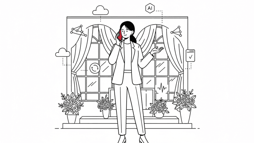 Illustration for "Book More Tours: The Best AI Receptionist for Venues" highlighting Up to 85% of unanswered callers never call back, and a 5-minute response can boo...