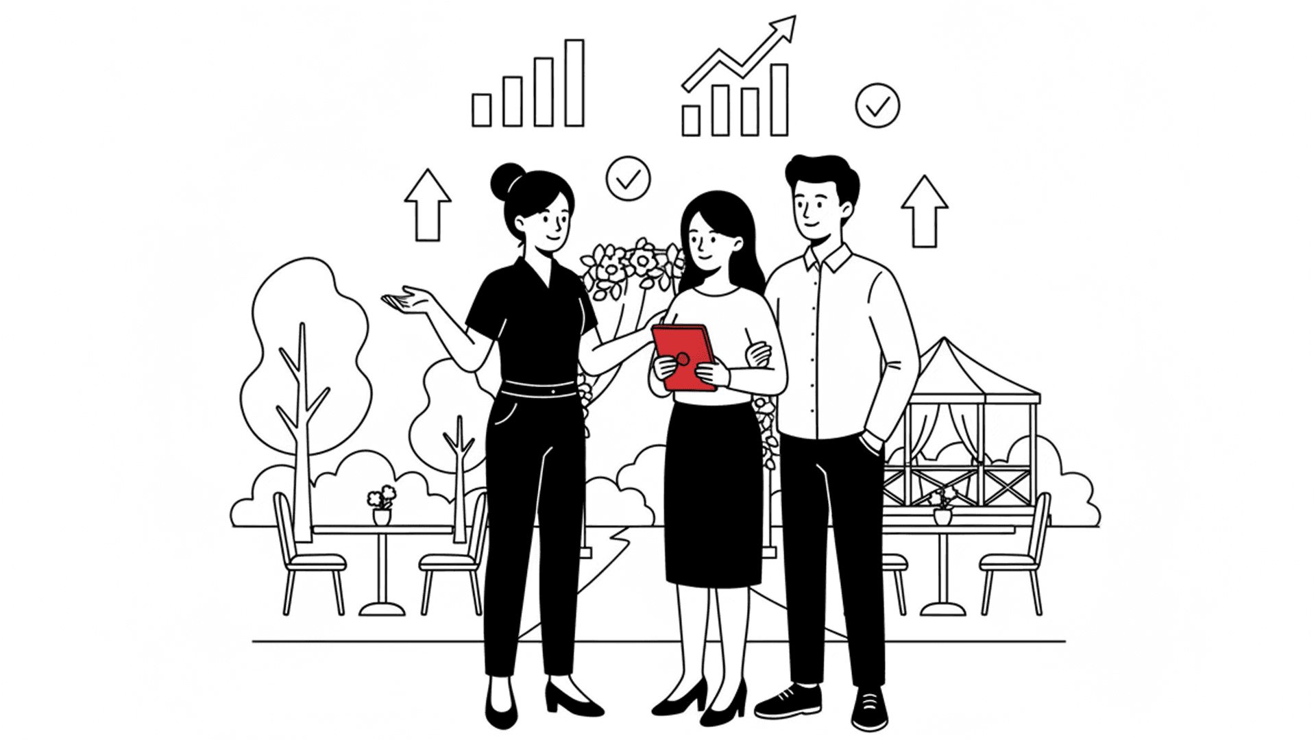 Illustration for "Increase Wedding Venue Tours 40% Without More Ads" highlighting The hidden bottleneck costing you bookings isnt traffic—its what happens in the...