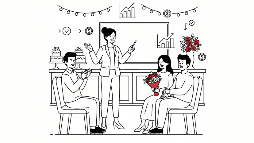 Illustration for "Qualify Wedding Leads in 60 Seconds or Less" highlighting Missing a single inquiry call costs you more than the booking - it costs you mom...