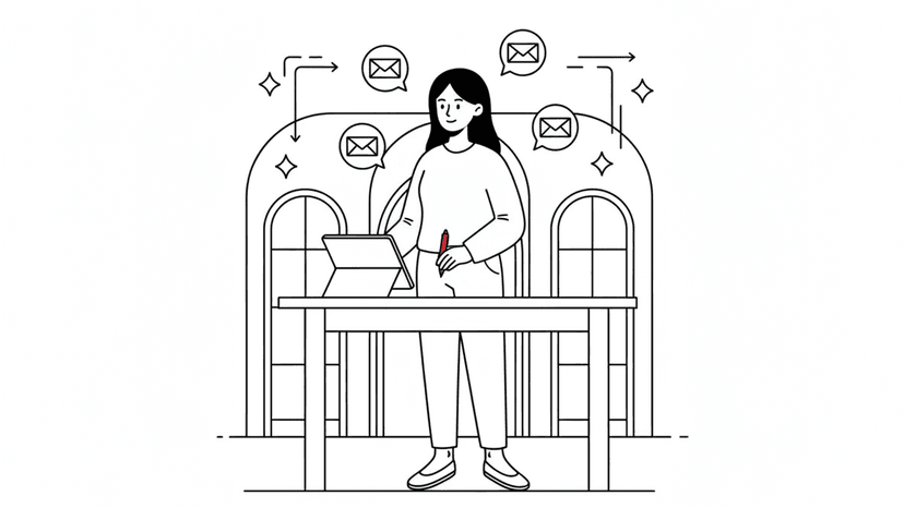 Illustration for "The 5-Minute Rule: How a Faster Wedding Venue Lead Response Time Books 391% More Couples" highlighting It’s 10 PM on a Tuesday when an inquiry from WeddingWire hits your inbox. A newl...