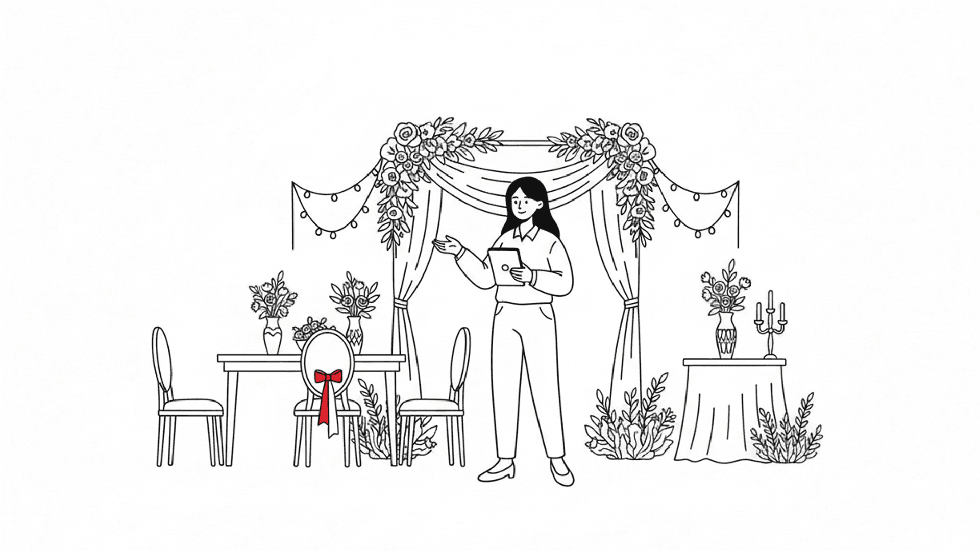 Illustration for "Wedding Venue Referrals: Build a Partner Network" highlighting Your venue partners send you qualified leads—but only if you prove you wont let...