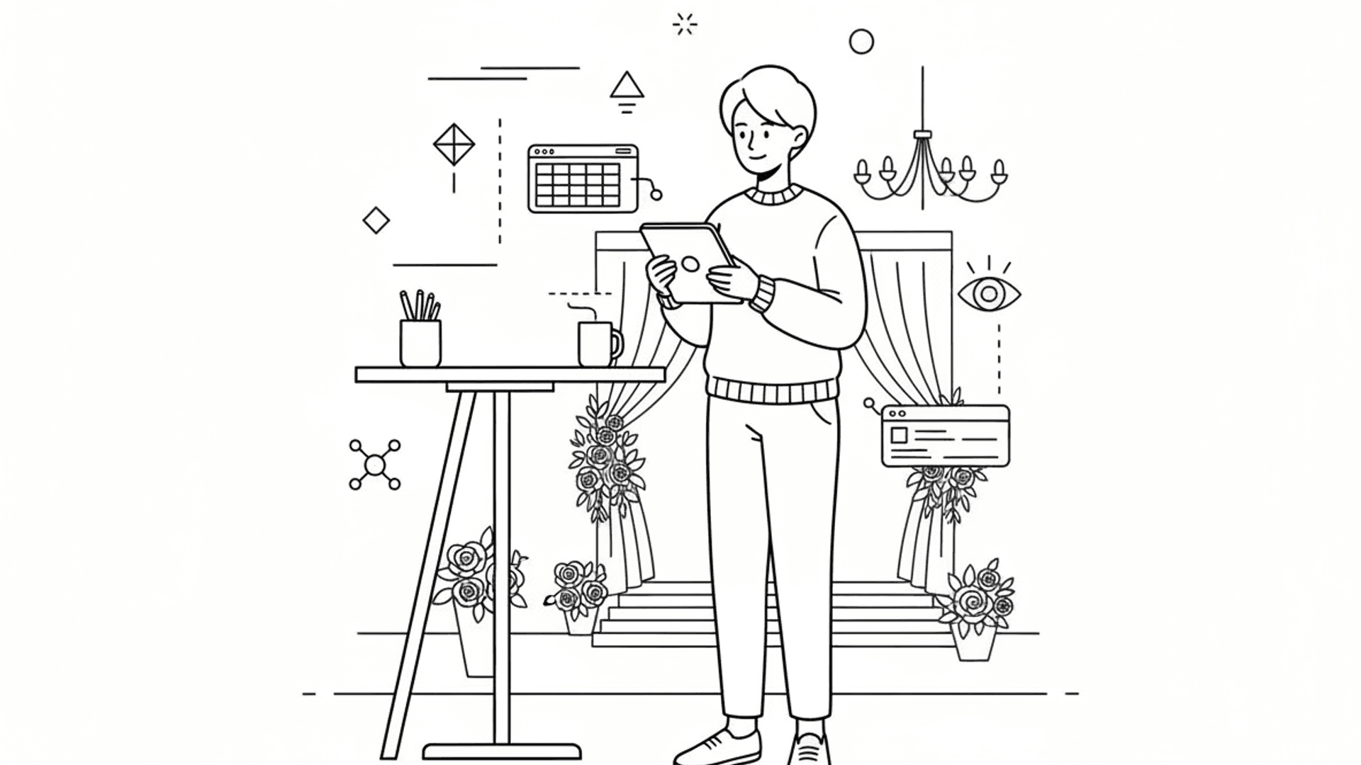 Illustration for "Wedding Venue Staff Training Scripts That Convert" highlighting The gap between inquiry and booking closes in minutes, not days—and what your te...
