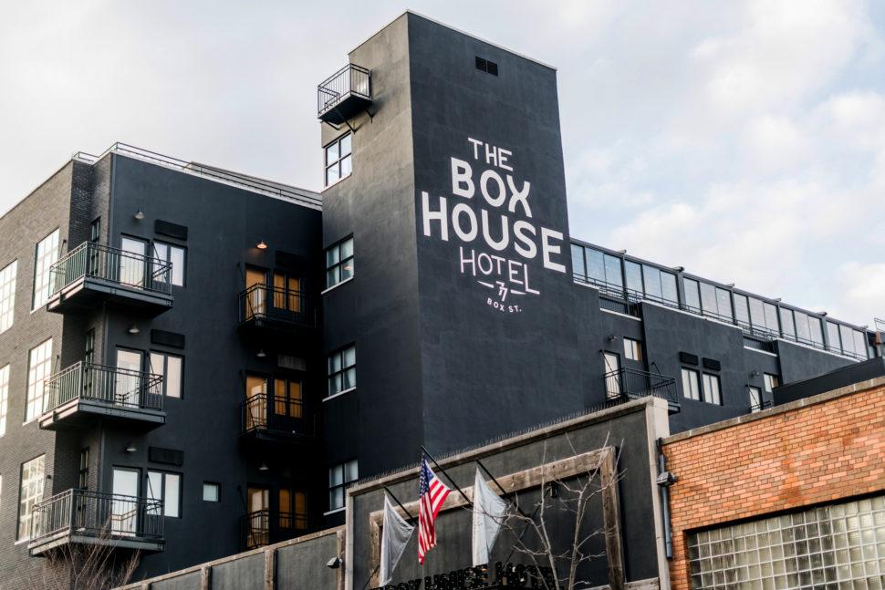 The Box House Hotel boutique hotel in Greenpoint, Brooklyn