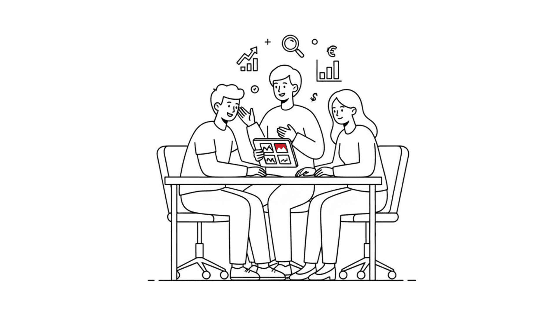 Conversation intelligence illustration