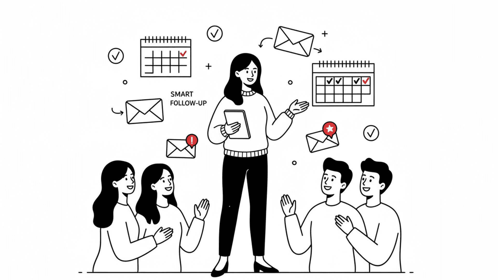 Personalized messaging illustration